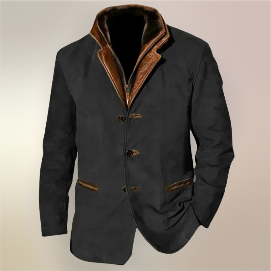 VAREL | CHAQUETA VINTAGE ELEGANTE