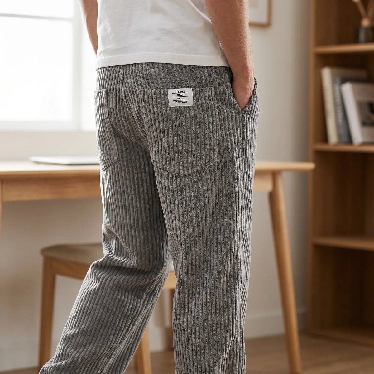 VAREL | PANTALÓN DE PANA DE CORTE RELAJADO