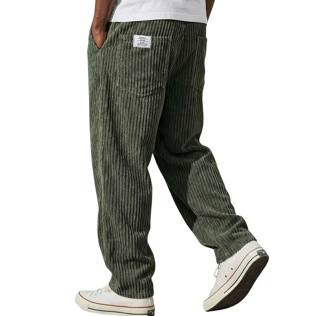 VAREL | PANTALÓN DE PANA DE CORTE RELAJADO