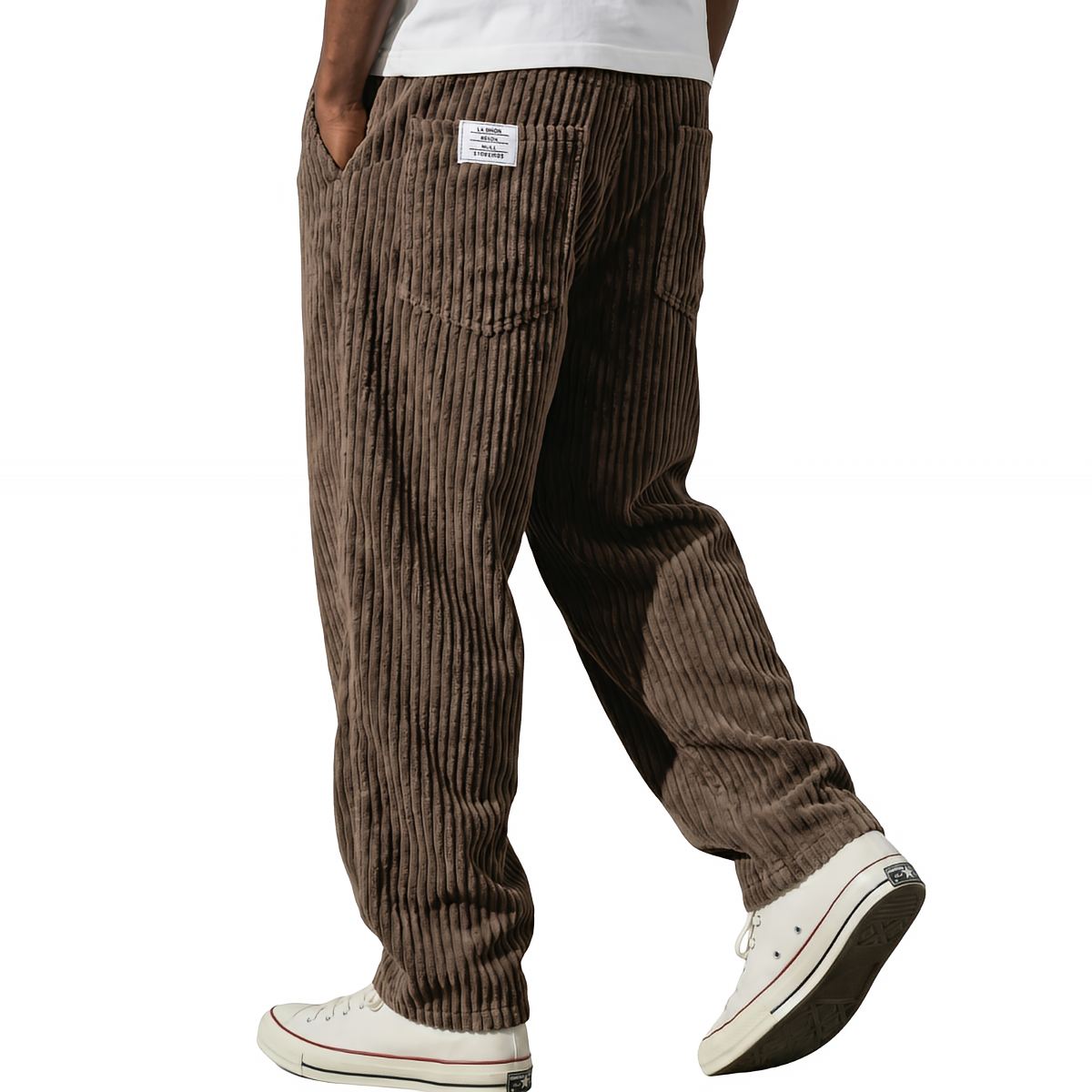 VAREL | PANTALÓN DE PANA DE CORTE RELAJADO