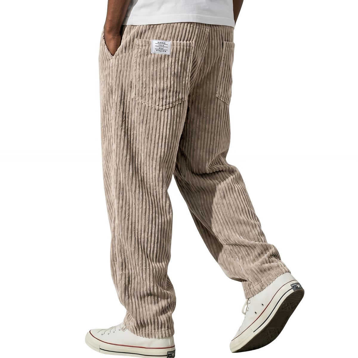 VAREL | PANTALÓN DE PANA DE CORTE RELAJADO