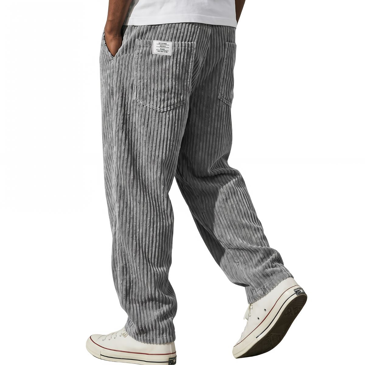 VAREL | PANTALÓN DE PANA DE CORTE RELAJADO