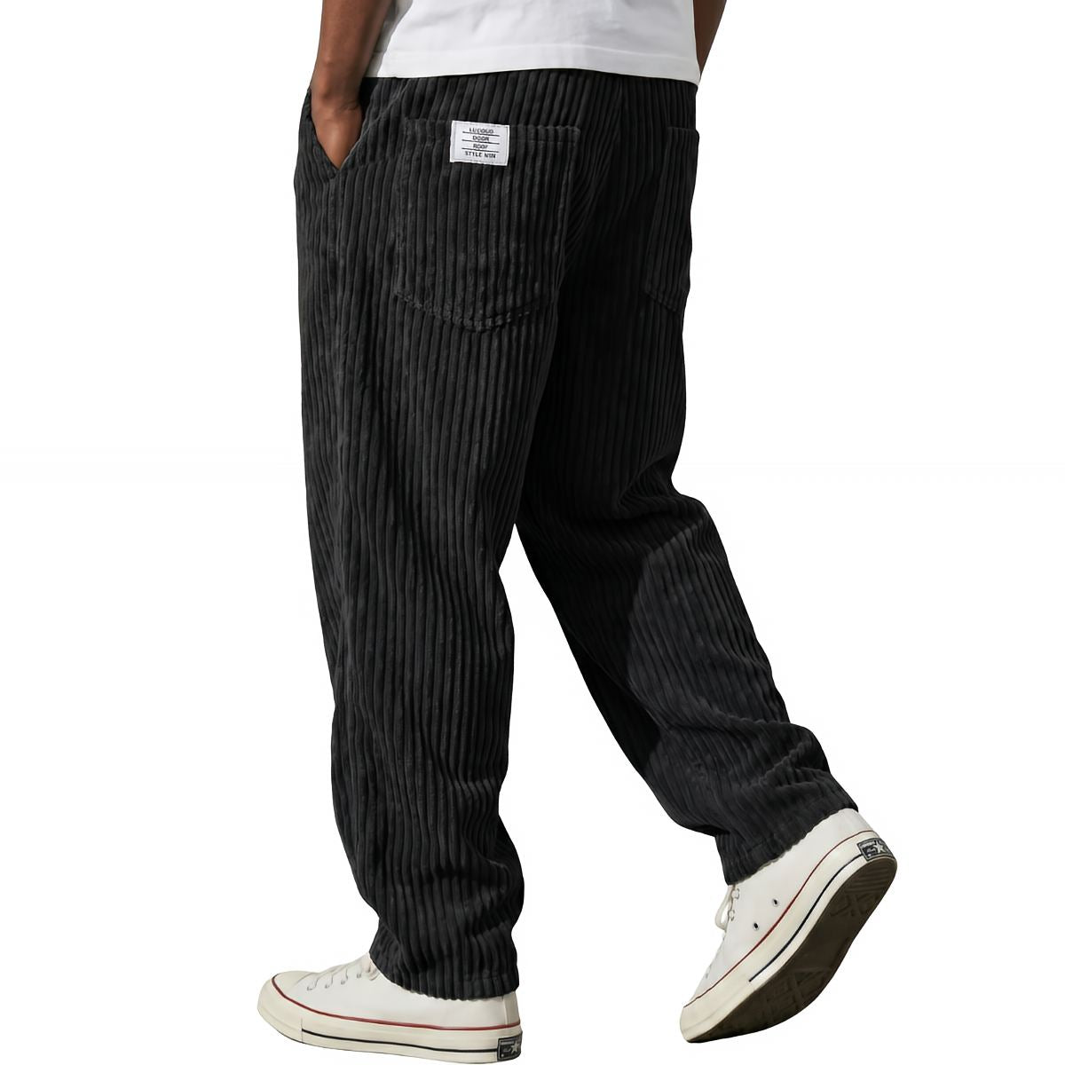 VAREL | PANTALÓN DE PANA DE CORTE RELAJADO