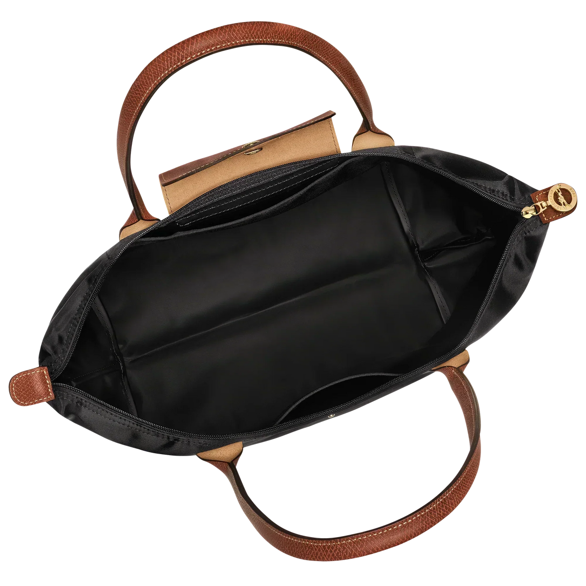 BOLSO TOTE GRANDE DE NAILON Y CUERO
