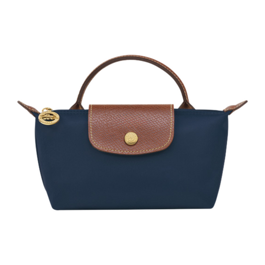 MINI BOLSO ÉLAN — AZUL MARINO