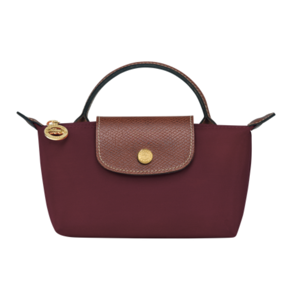 MINI BOLSO ÉLAN — ROJO VINO